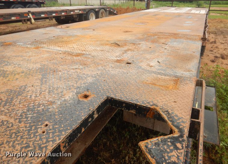 image for item DM6254 2012 Overbilt  drop deck equipment trailer