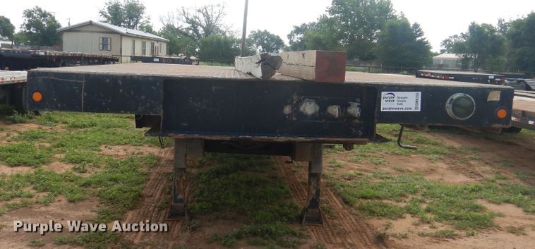 image for item DM6255 2011 Overbilt  drop deck equipment trailer