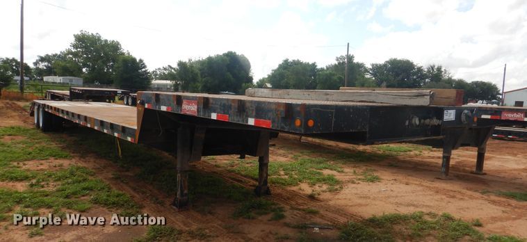image for item DM6255 2011 Overbilt  drop deck equipment trailer