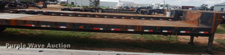 image for item DM6255 2011 Overbilt  drop deck equipment trailer