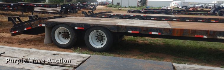 image for item DM6255 2011 Overbilt  drop deck equipment trailer
