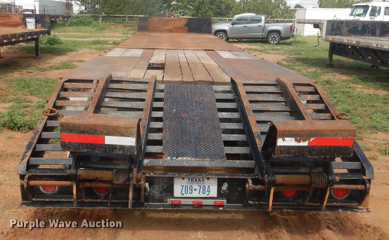 image for item DM6255 2011 Overbilt  drop deck equipment trailer