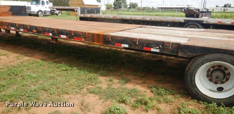 image for item DM6255 2011 Overbilt  drop deck equipment trailer