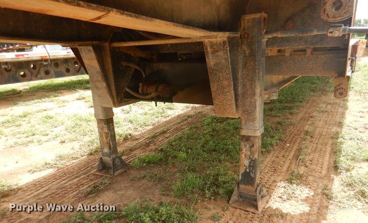 image for item DM6255 2011 Overbilt  drop deck equipment trailer