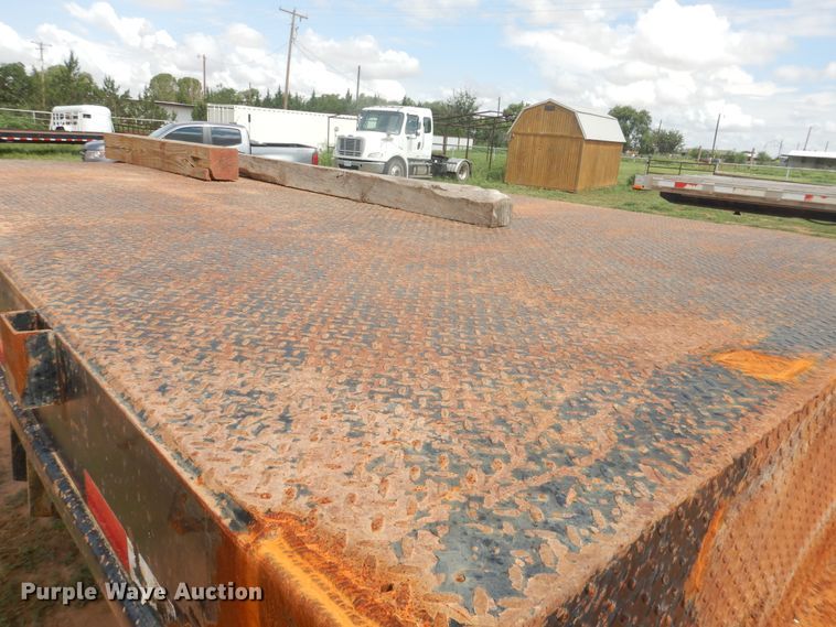 image for item DM6255 2011 Overbilt  drop deck equipment trailer