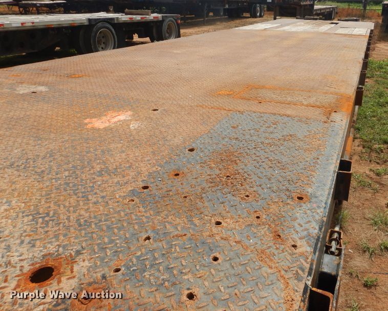 image for item DM6255 2011 Overbilt  drop deck equipment trailer