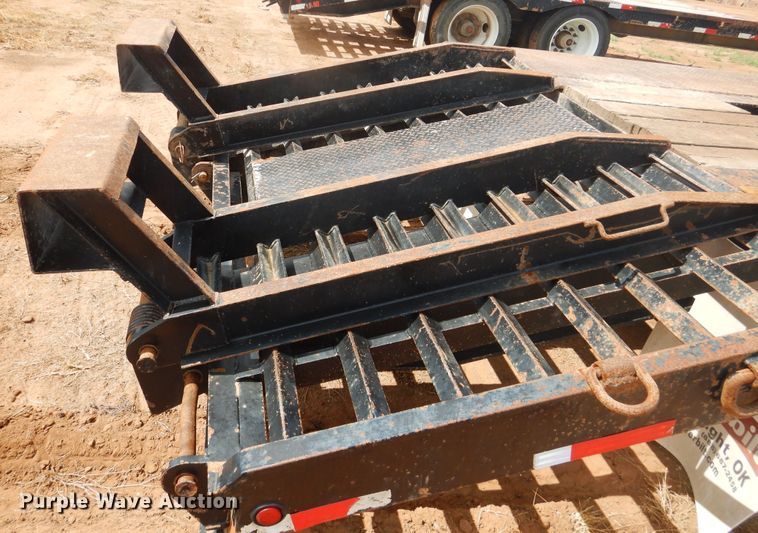 image for item DM6255 2011 Overbilt  drop deck equipment trailer