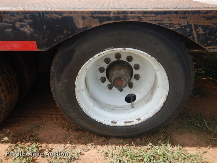 image for item DM6255 2011 Overbilt  drop deck equipment trailer