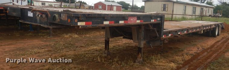 image for item DM6256 2010 Overbilt  drop deck equipment trailer