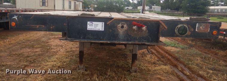 image for item DM6256 2010 Overbilt  drop deck equipment trailer