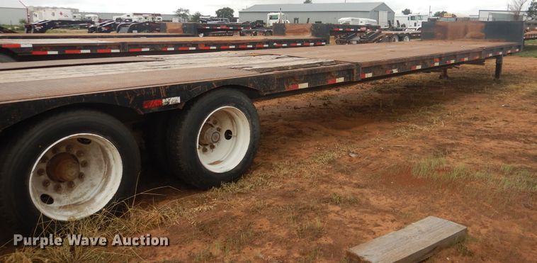 image for item DM6256 2010 Overbilt  drop deck equipment trailer