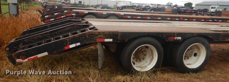 image for item DM6256 2010 Overbilt  drop deck equipment trailer