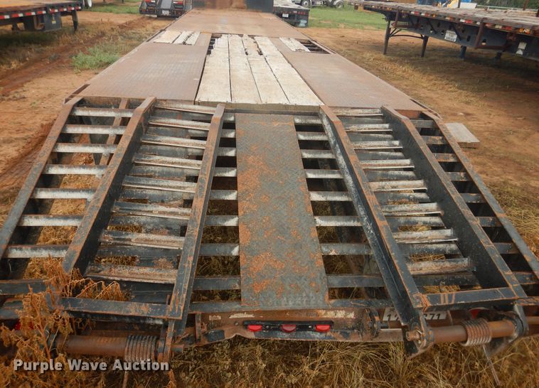 image for item DM6256 2010 Overbilt  drop deck equipment trailer