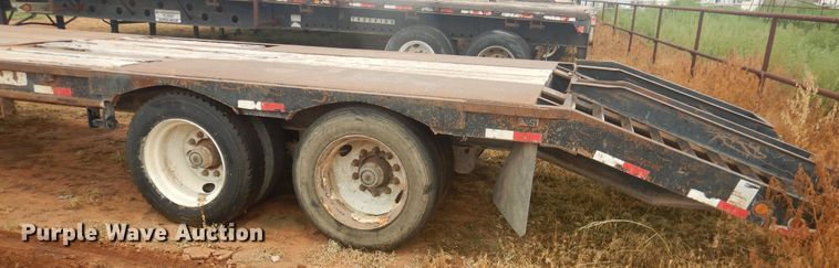 image for item DM6256 2010 Overbilt  drop deck equipment trailer