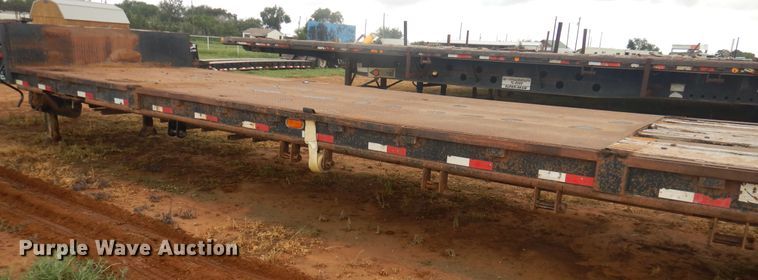 image for item DM6256 2010 Overbilt  drop deck equipment trailer