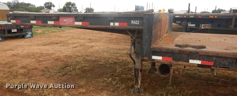 image for item DM6256 2010 Overbilt  drop deck equipment trailer