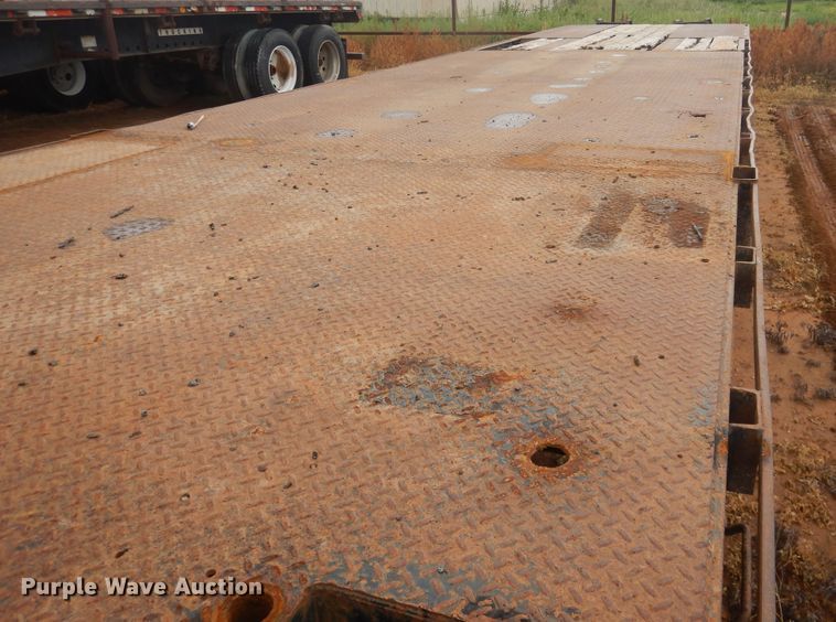 image for item DM6256 2010 Overbilt  drop deck equipment trailer