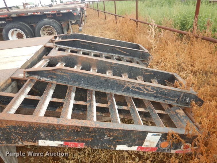 image for item DM6256 2010 Overbilt  drop deck equipment trailer