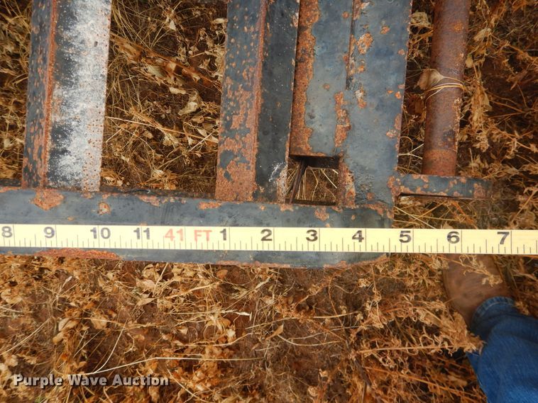 image for item DM6256 2010 Overbilt  drop deck equipment trailer