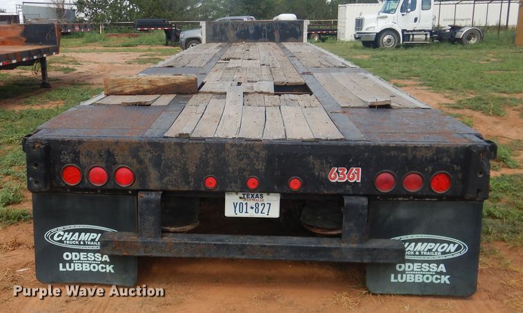 image for item DM6257 1999 Transcraft DTL2000  drop deck trailer
