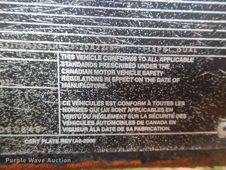 image for item DM6257 1999 Transcraft DTL2000  drop deck trailer