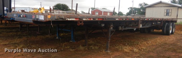 image for item DM6258 1998 Transcraft TL2000  flatbed trailer