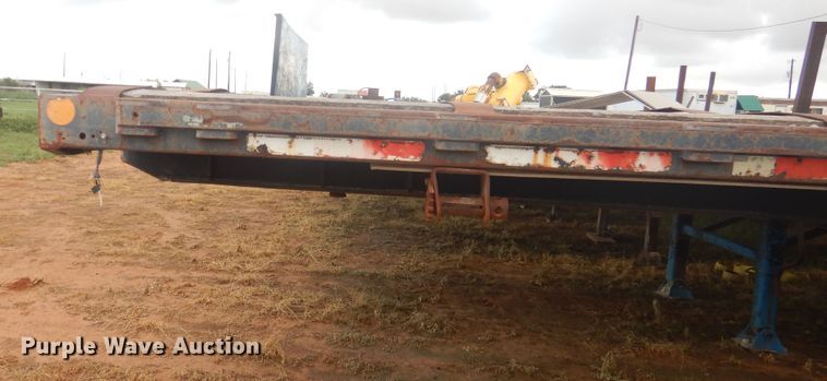 image for item DM6258 1998 Transcraft TL2000  flatbed trailer