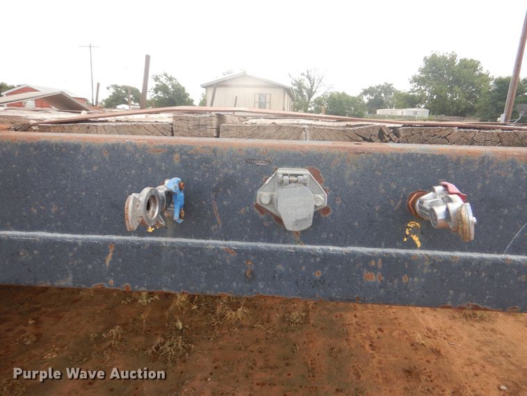 image for item DM6258 1998 Transcraft TL2000  flatbed trailer