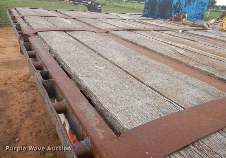 image for item DM6258 1998 Transcraft TL2000  flatbed trailer