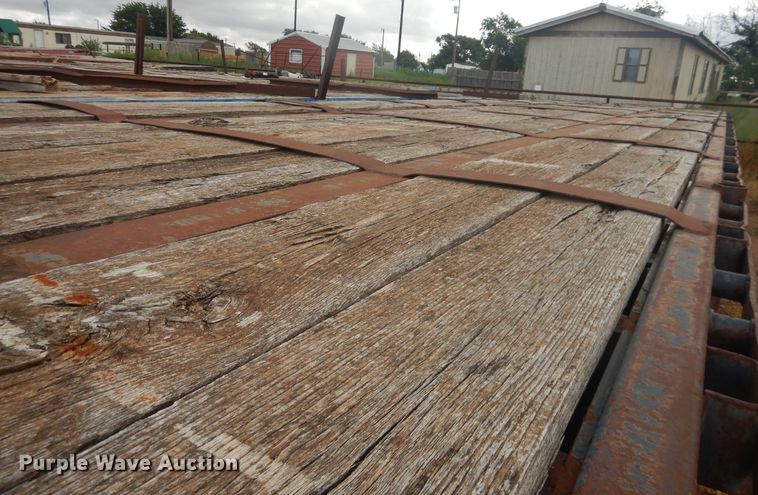 image for item DM6258 1998 Transcraft TL2000  flatbed trailer