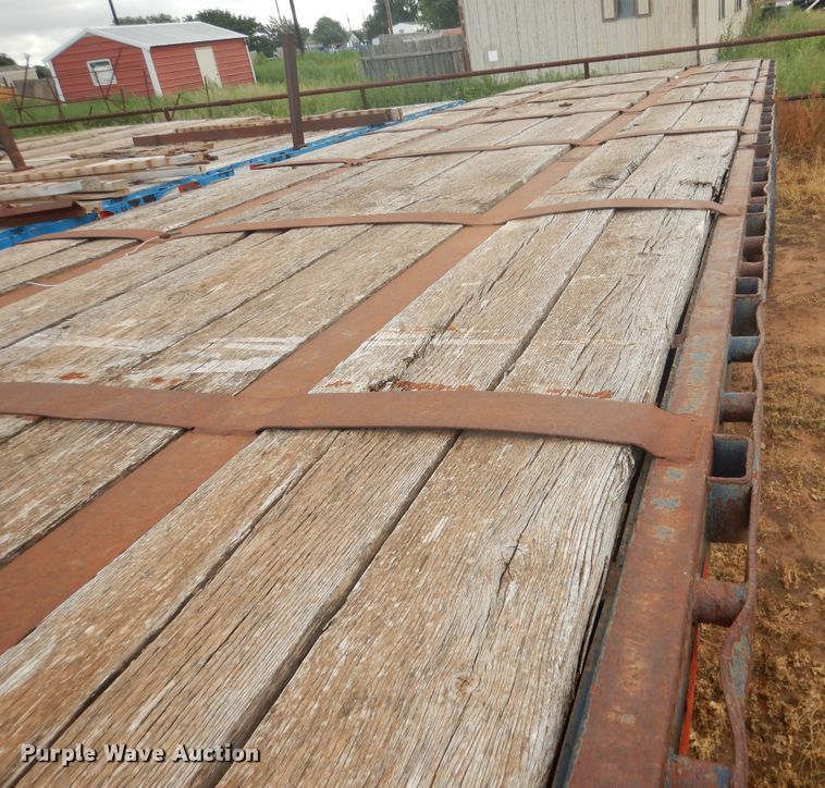 image for item DM6258 1998 Transcraft TL2000  flatbed trailer