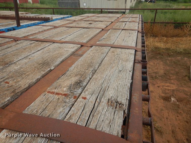 image for item DM6258 1998 Transcraft TL2000  flatbed trailer