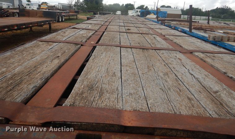 image for item DM6258 1998 Transcraft TL2000  flatbed trailer