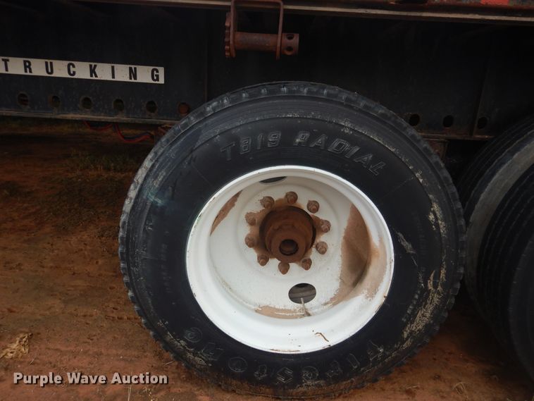 image for item DM6258 1998 Transcraft TL2000  flatbed trailer