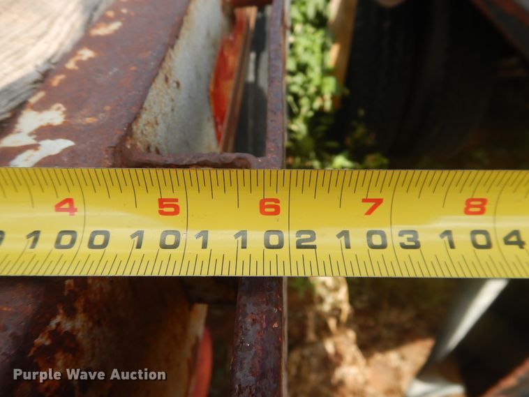 image for item DM6260 1998 Lufkin  flatbed trailer