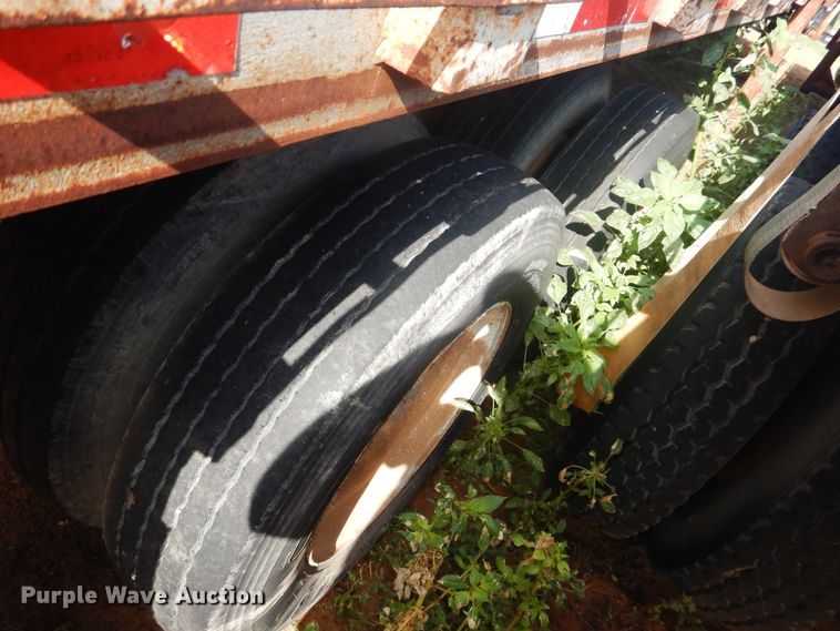 image for item DM6260 1998 Lufkin  flatbed trailer