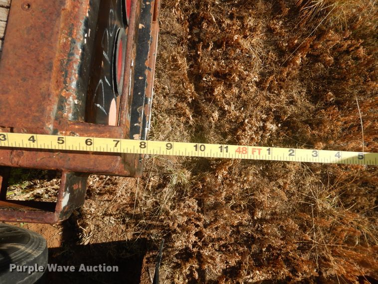 image for item DM6261 1998 Lufkin  flatbed trailer