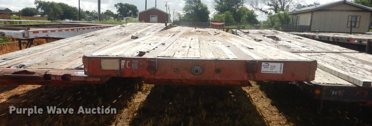 image for item DM6263 1980 Aztec  flatbed trailer