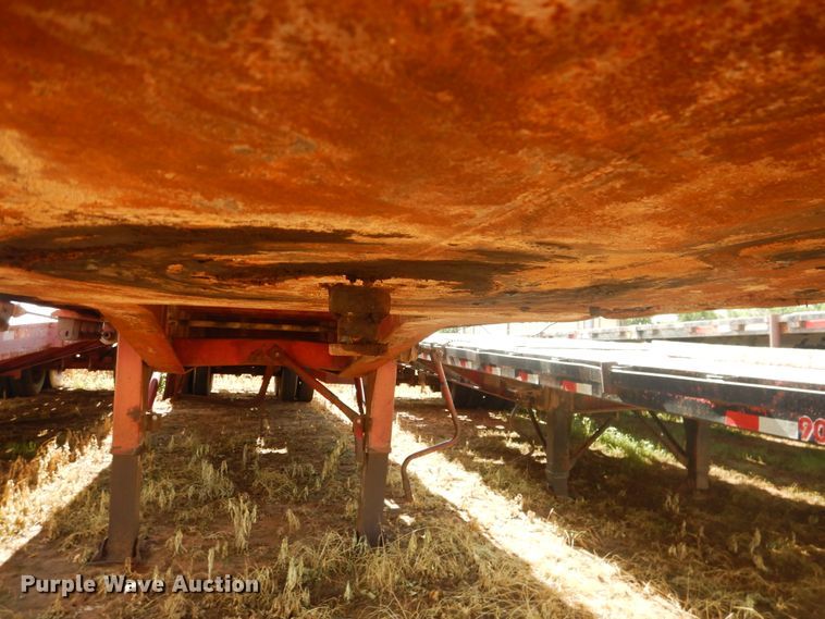 image for item DM6263 1980 Aztec  flatbed trailer