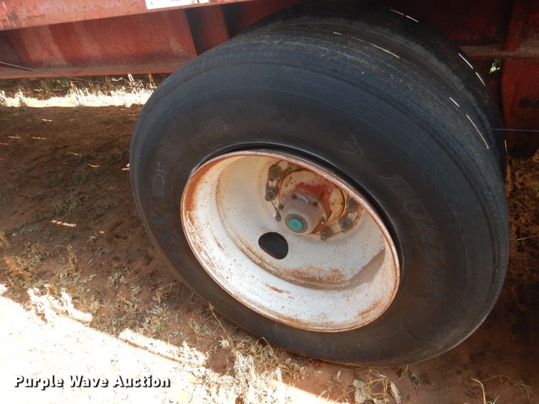 image for item DM6263 1980 Aztec  flatbed trailer