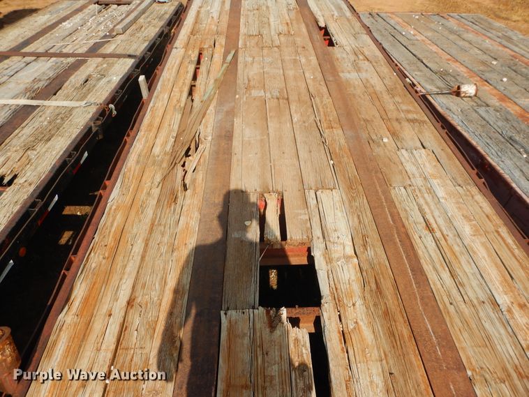 image for item DM6263 1980 Aztec  flatbed trailer