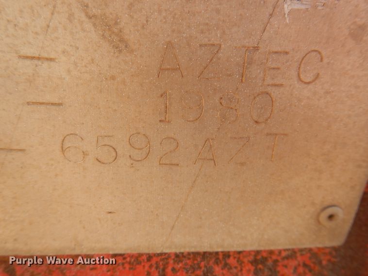 image for item DM6263 1980 Aztec  flatbed trailer