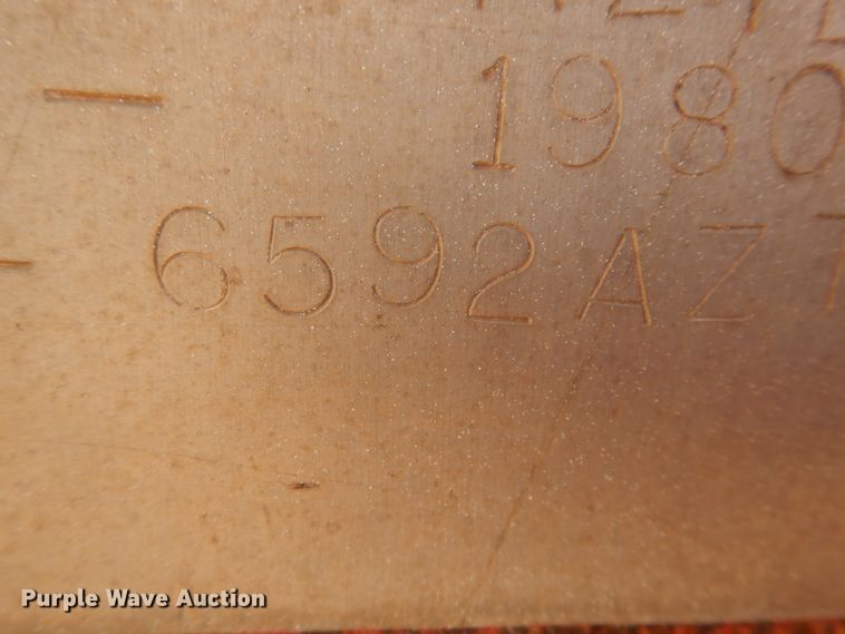 image for item DM6263 1980 Aztec  flatbed trailer