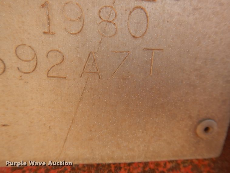 image for item DM6263 1980 Aztec  flatbed trailer