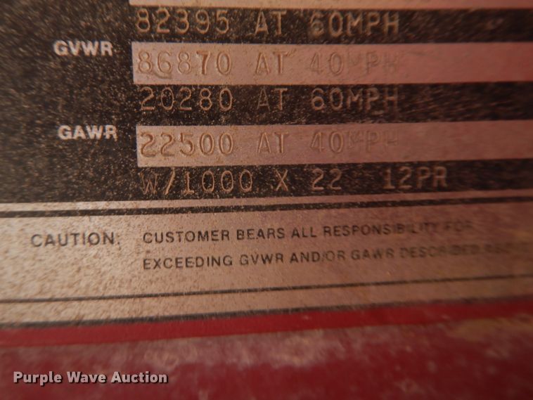 image for item DM6264 1982 Kalyn RF70  oilfield trailer