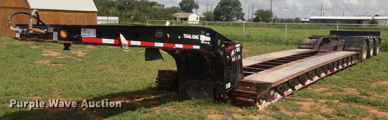 image for item DM6266 2007 Trail King HD110HDG  lowboy equipment trailer