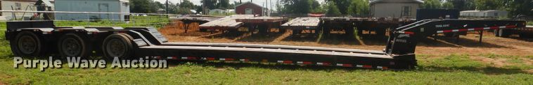 image for item DM6266 2007 Trail King HD110HDG  lowboy equipment trailer