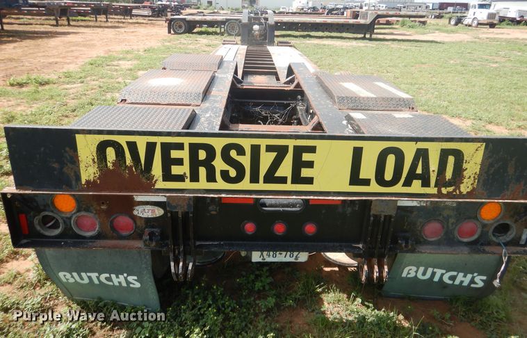 image for item DM6266 2007 Trail King HD110HDG  lowboy equipment trailer