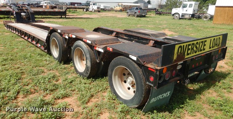 image for item DM6266 2007 Trail King HD110HDG  lowboy equipment trailer