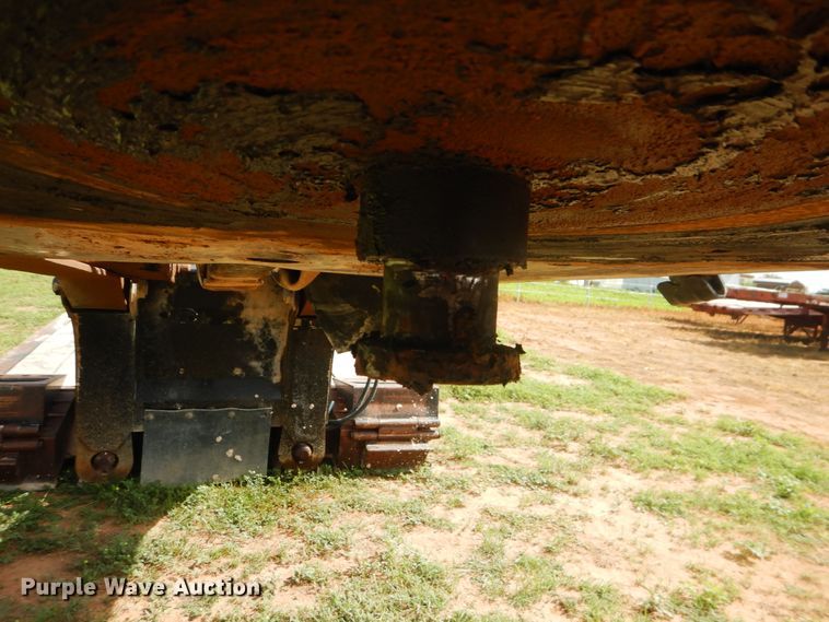 image for item DM6266 2007 Trail King HD110HDG  lowboy equipment trailer